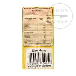 Sale Vietnamese Rice Pho Noodles Bahn Pho, 4mm, 400g Southeast Asian Ingredients|Ingredients Brands