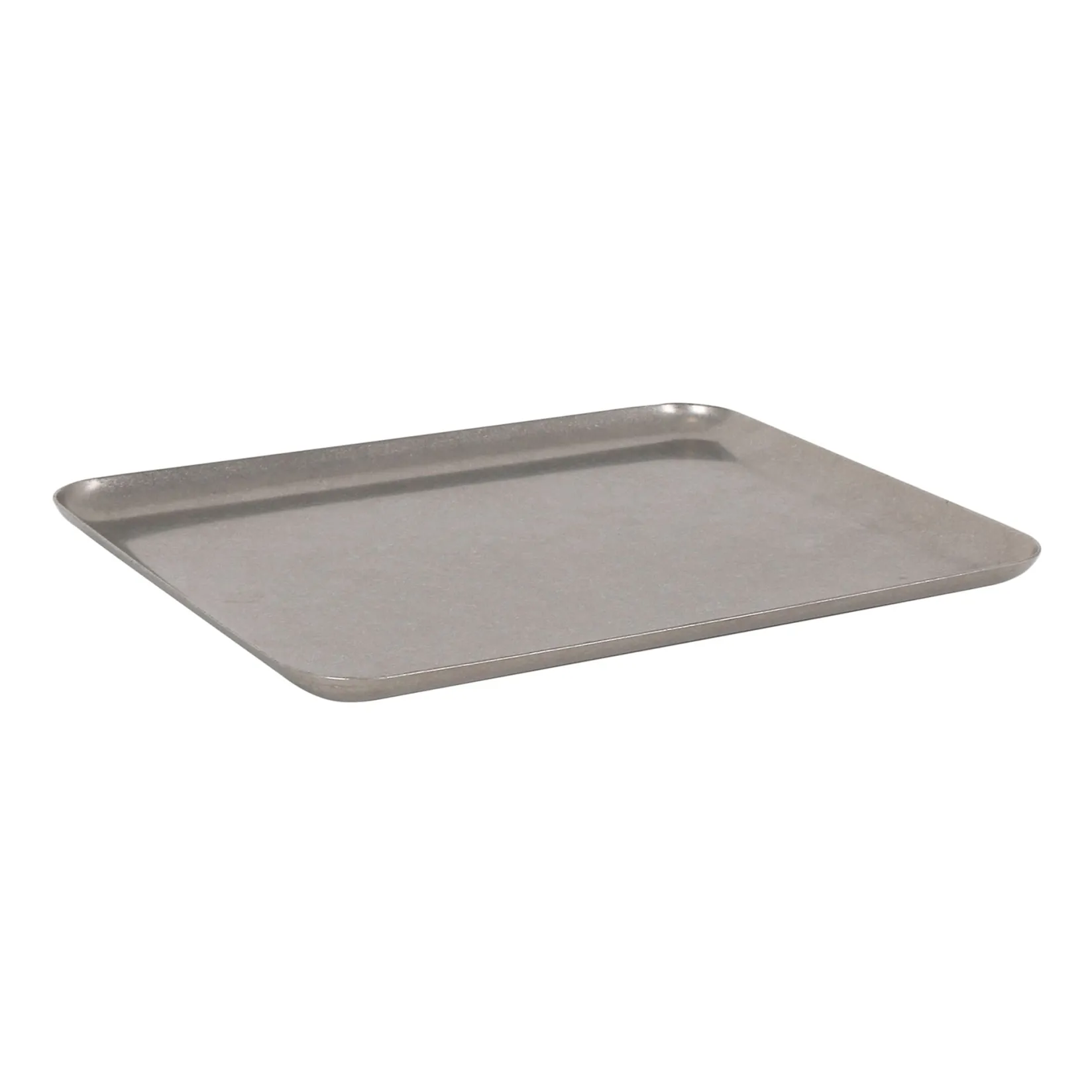 New Style Stainless Steel Rectangular Serving Tray, 20.5x15.5cm Tableware Brands