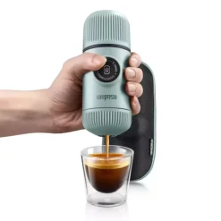 Discount Nanopresso Light Blue Elements Handheld Espresso Maker Tableware Brands