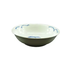 White & Blue Carp Soup Bowl Chinese Ingredients|Crockery & Dinnerware