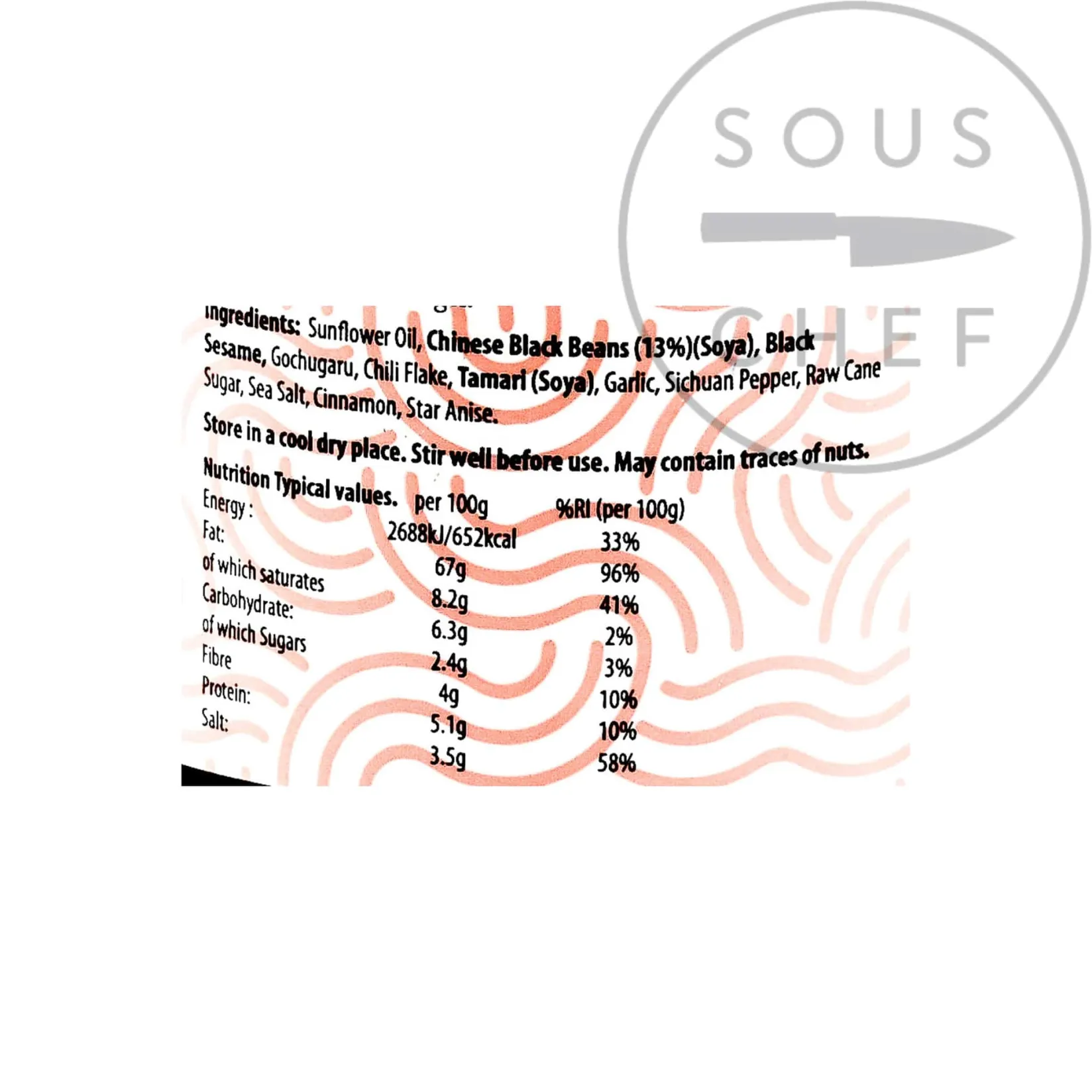 Hot Black Bean Rayu, 240g Japanese Ingredients|Chinese Ingredients