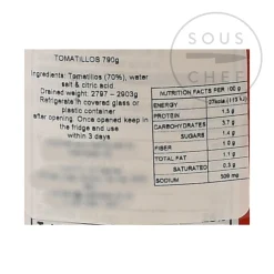 New Whole Tomatillos, 790g Ingredients Brands|Mexican Ingredients