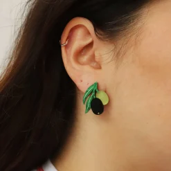 Sale Olive Stud Earrings Tableware Brands