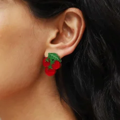 Hot Tomato Stud Earrings Tableware Brands