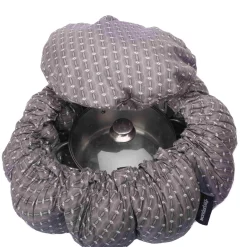 Hot Non-Electric Slow Cooker, Grey Pots & Pans