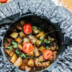 Hot Non-Electric Slow Cooker, Grey Pots & Pans