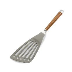 Clearance Wood Handle Nylon Slotted Spatula Kitchen Tools & Utensils