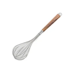 Outlet Wood Handle Stainless Steel Balloon Whisk Baking Supplies & Equipment