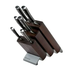 Online Ikon 7 Piece Knife Block Set Kitchen Knives