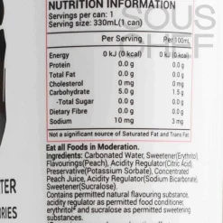 Sale 24x Peach Flavour Sparkling Water, 330ml Ingredients Brands|Chinese Ingredients