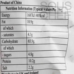 Hot 20x Sichuan Broad Noodle - Sesame Paste Flavour, 120g Ingredients Brands|Chinese Ingredients