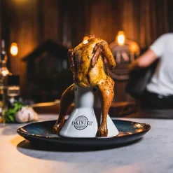 Discount Ceramic Sitting Chicken Roaster Bbq & Smoking