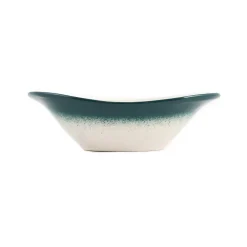 Hot Yesil Ve Beyaz Boyali Oval Bowl, 16cm Tableware Brands|Crockery & Dinnerware