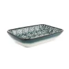 Outlet Yesil Ve Beyaz Boyali Rectangular Serving Dish, 16x11.5cm Tableware Brands|Serveware
