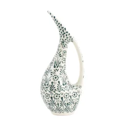 Yesil Ve Beyaz Boyali Tall Jug, 385ml Tableware Brands|Jugs & Bottles