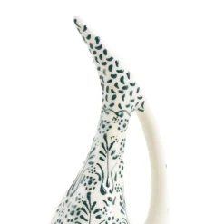 Yesil Ve Beyaz Boyali Tall Jug, 385ml Tableware Brands|Jugs & Bottles