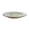 Sale Yesil Ve Beyaz Boyali Wavy Serving Platter, 31.5cm Tableware Brands|Serveware