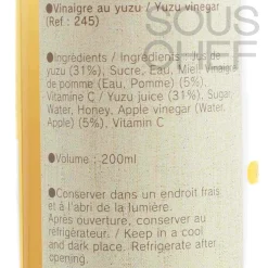 Discount Yuzu & Honey Vinegar, 200ml Ingredients Brands|Japanese Ingredients
