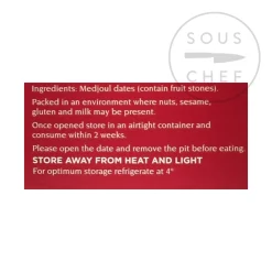 Clearance Palestinian Medjoul Dates, 250g Ingredients Brands|Middle Eastern Ingredients