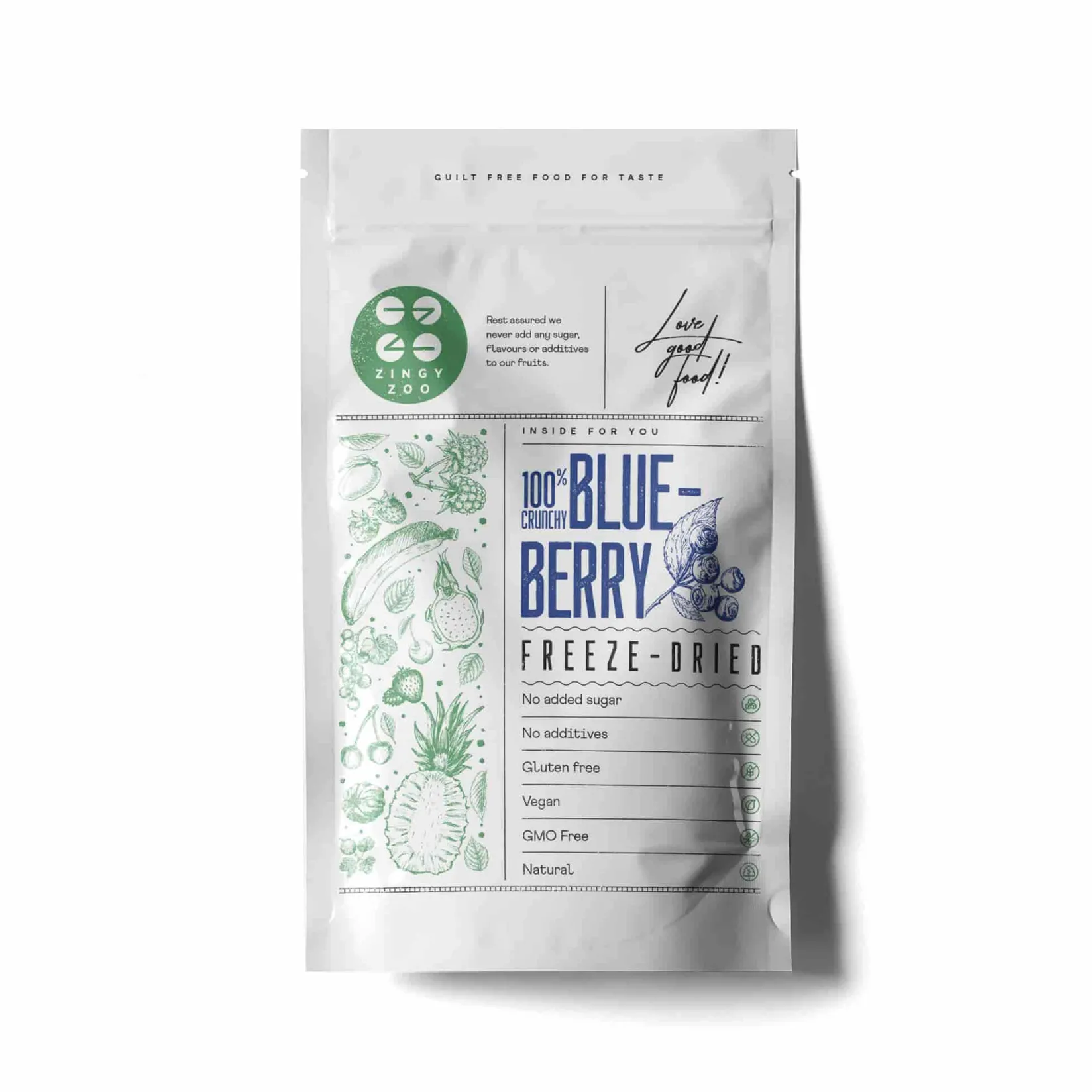 Online Freeze Dried Whole Wild Blueberry, 100g Ingredients Brands|Baking Ingredients