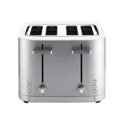 Clearance Enfinigy Silver Toaster, 4 Slot Kitchen Electricals